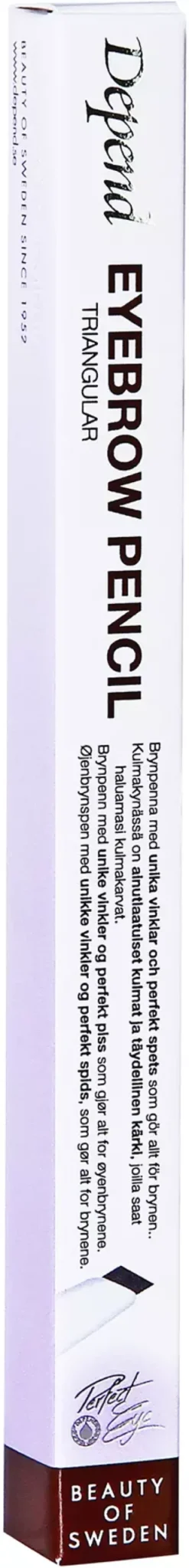 DependPerfect Eye Eyebrow Pencil Triagular Medium Brown