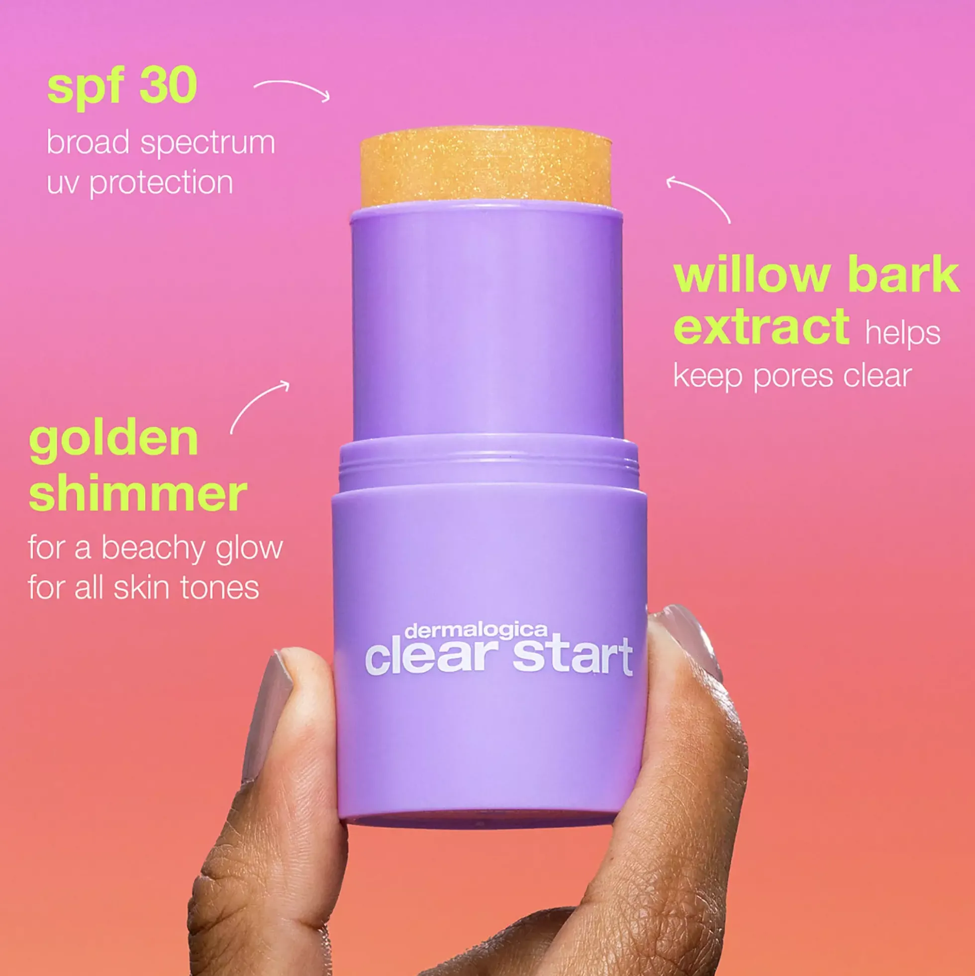 DermalogicaClear Start Golden Hour Hydrating SPF30 Stick 20 ml
