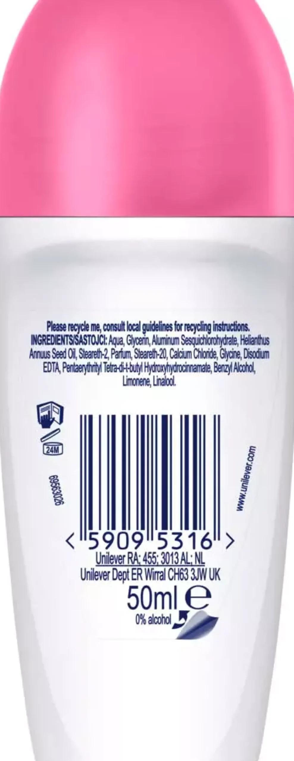 Dove 72h Advanced Care Go Fresh Pomegranate & Lemon Verbena Roll-on