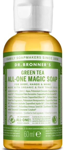 Dr. Bronner's All-One Magic Soap Green Tea 60 ml