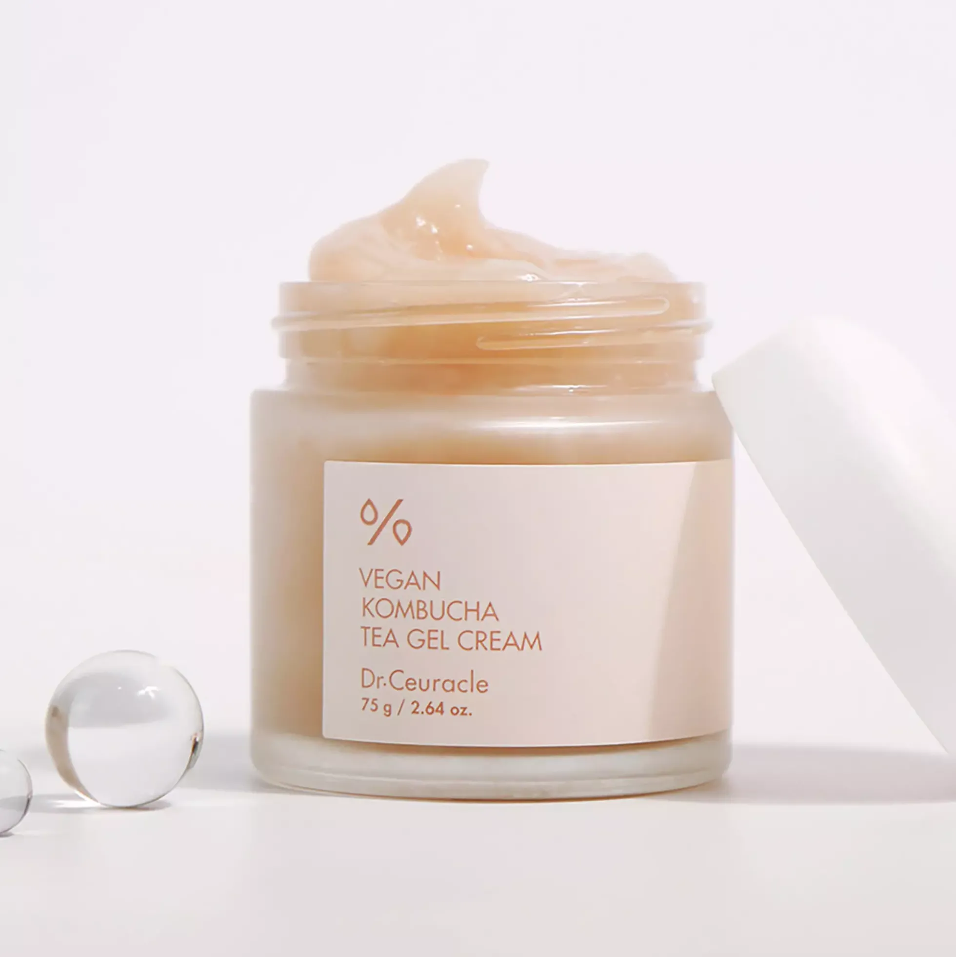 Dr. CeuracleVegan Kombucha Tea Gel Cream 75 g