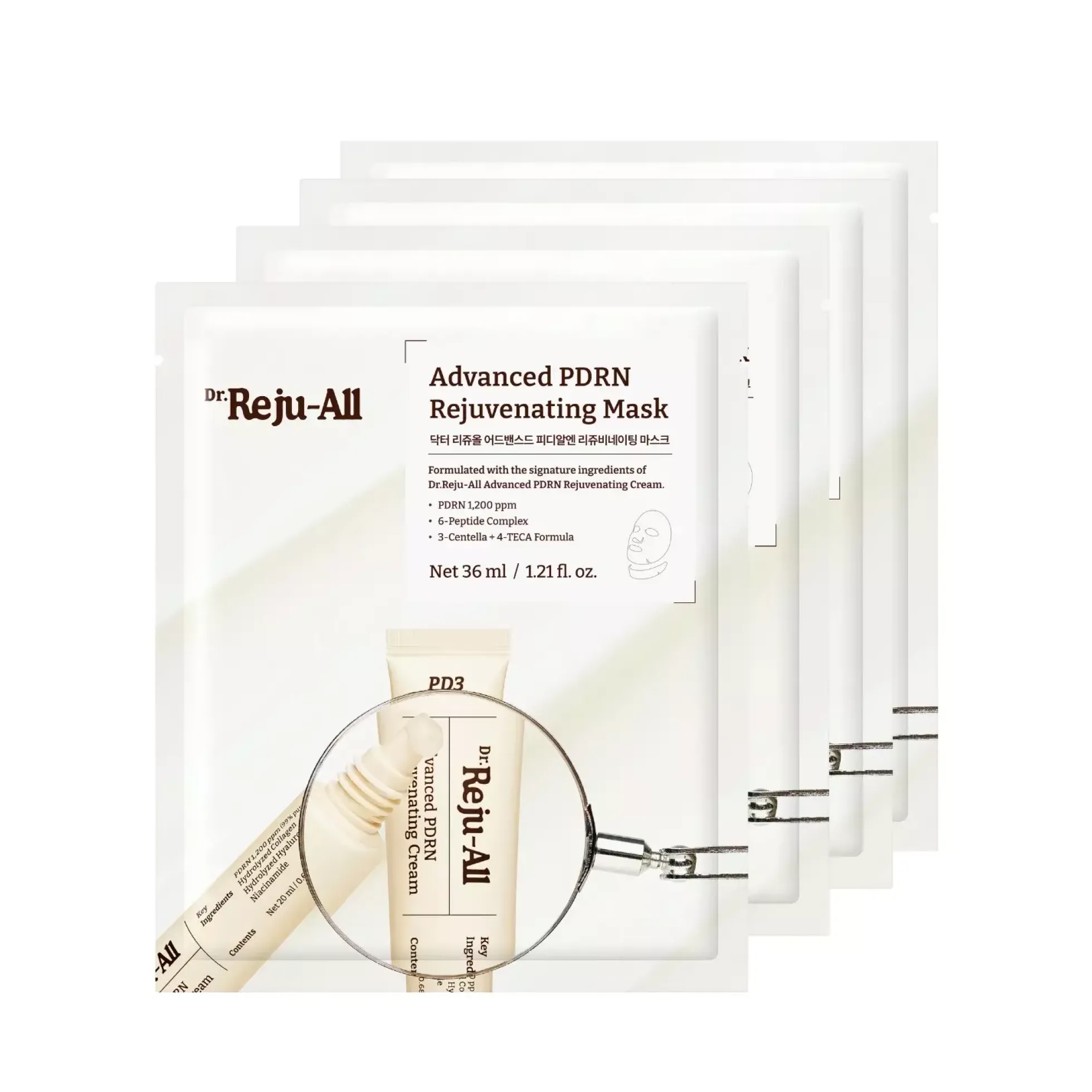 Dr. Reju-All Advanced PDRN Rejuvenating Mask 1Box 4 st