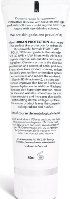 Dr. Stine Ankerstjerne Urban Protection Day Cream 50 ml