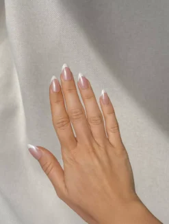 DUFFBEAUTY French Glazed, Medium Almond French Glazed