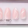 DUFFBEAUTY Instant Pro Press-On Manicure Milky Swirl