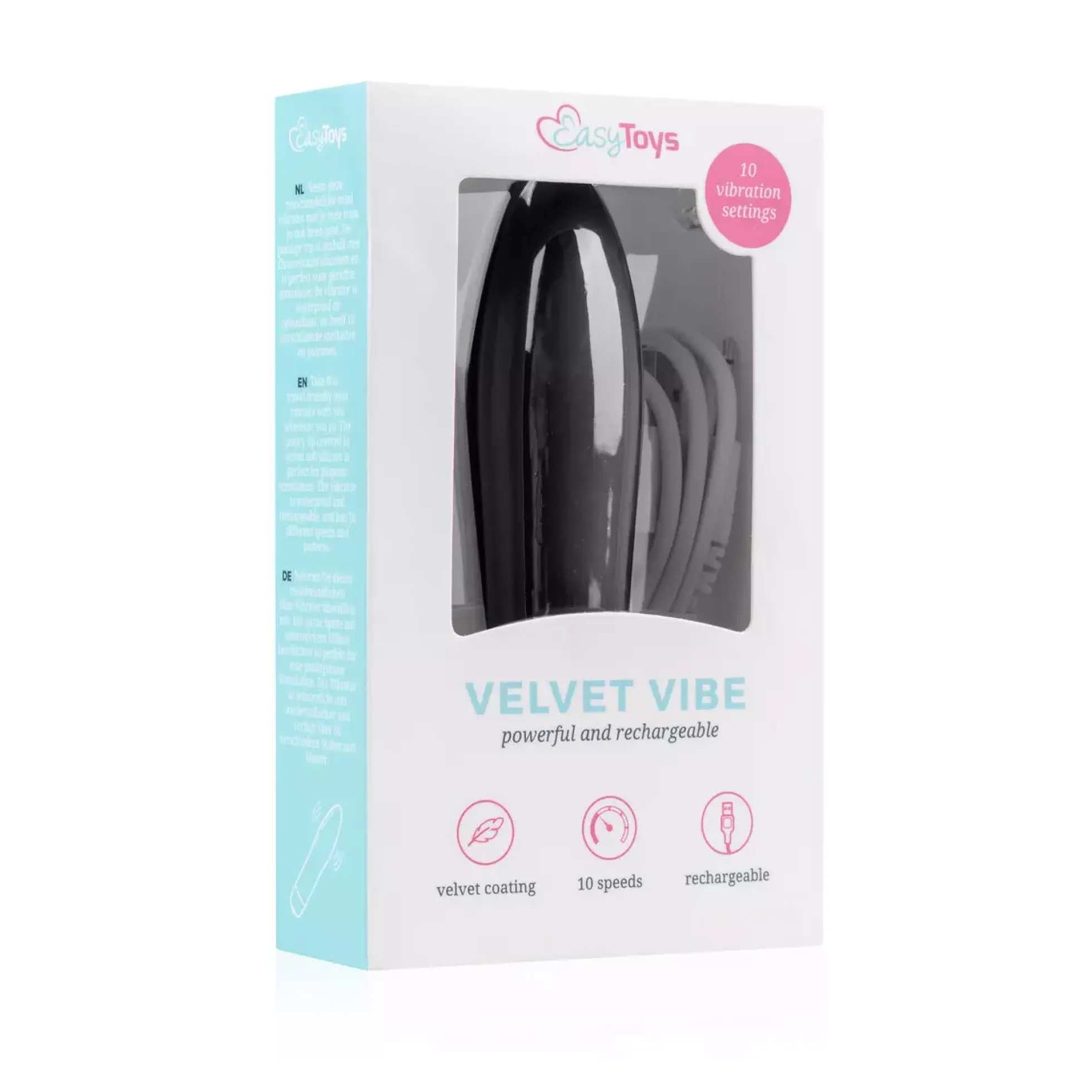 EasyToys Rechargeable Bullet Vibrator