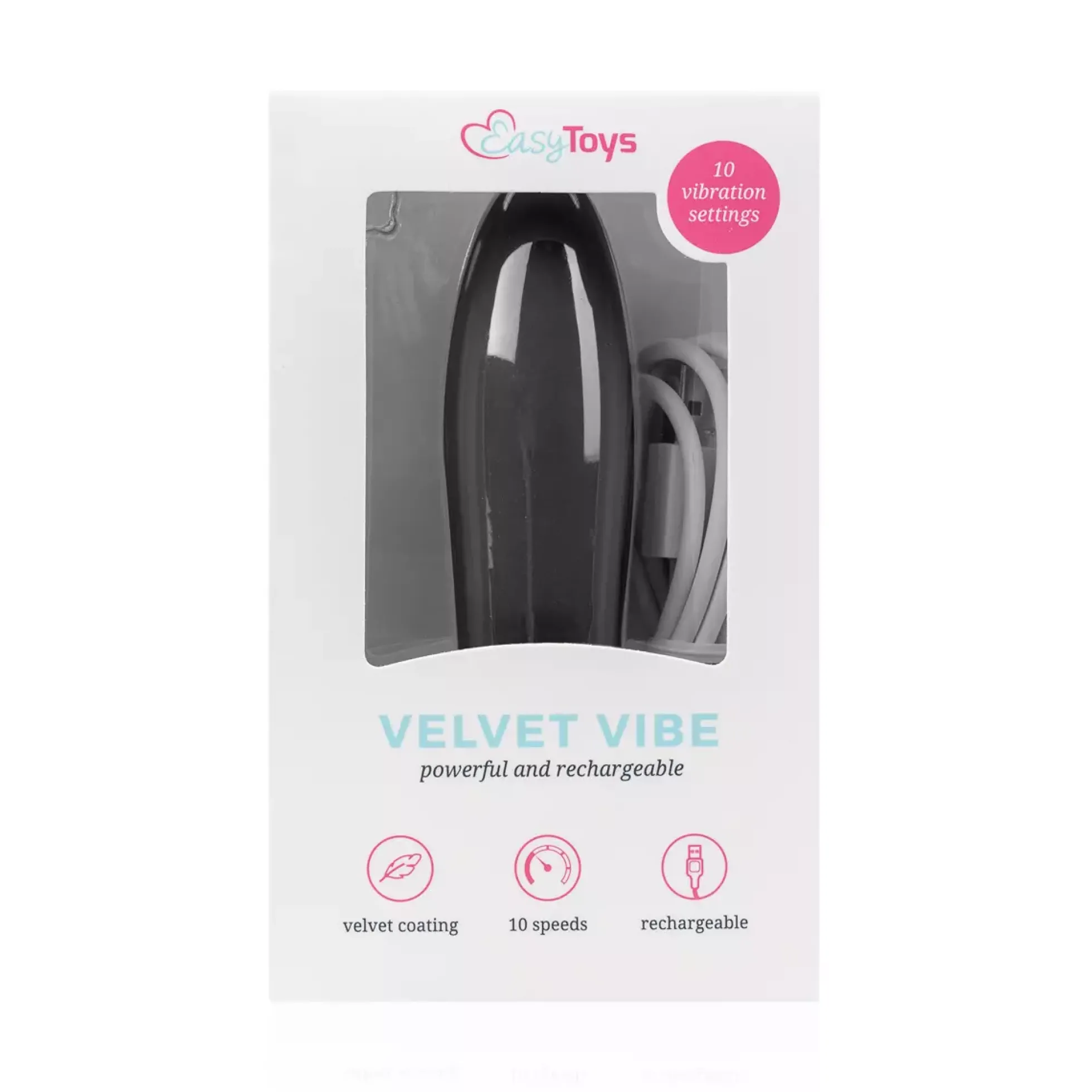 EasyToys Rechargeable Bullet Vibrator