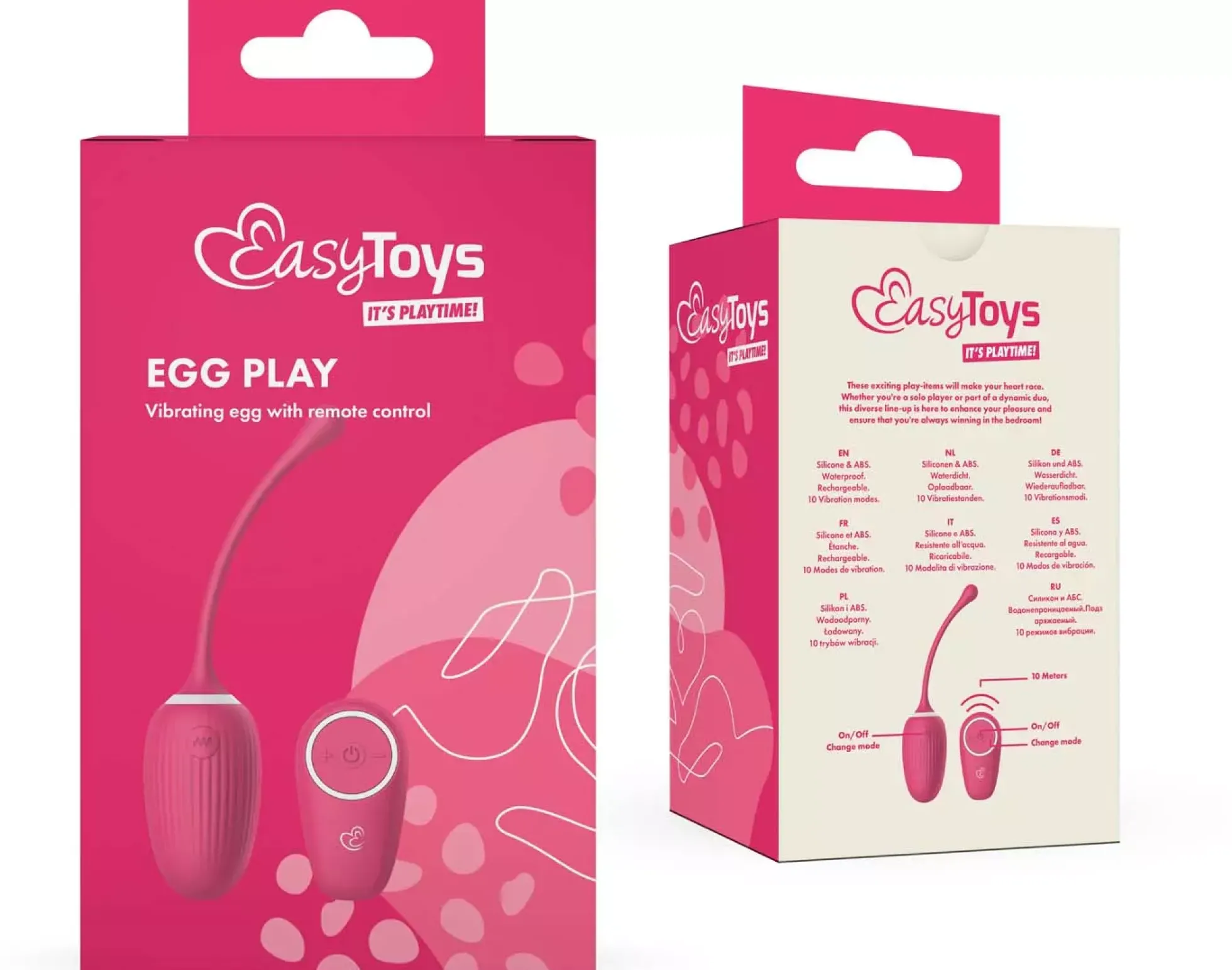 EasyToys Rechargeable Vibrating Egg