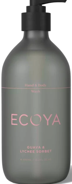 EcoyaGuava & Lynchee Sorbet Hand & Body Wash 450 ml