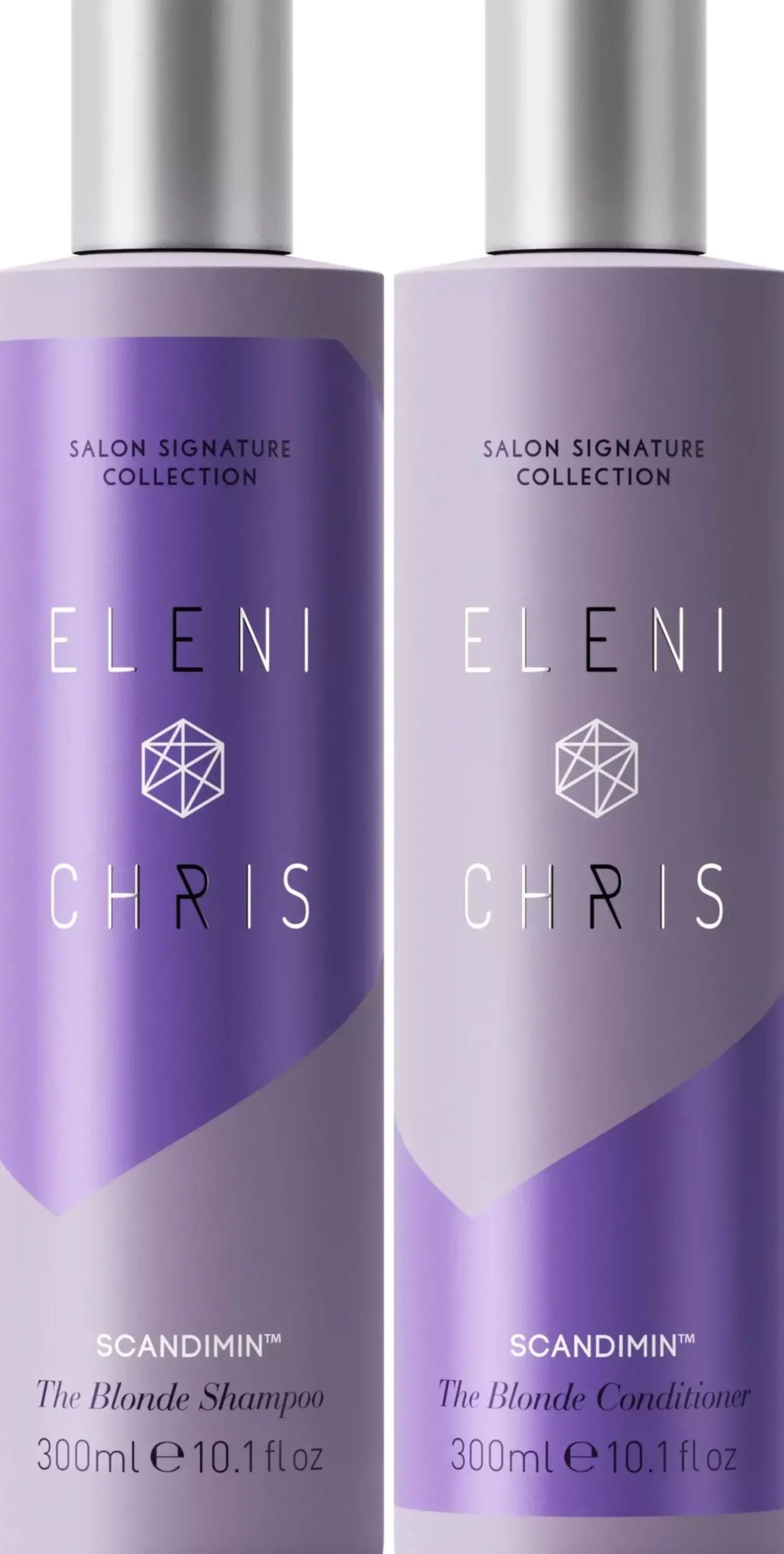 Eleni&ChrisScandiMin™ The Blonde Bundle Shampoo 300 ml & Conditioner 300 ml