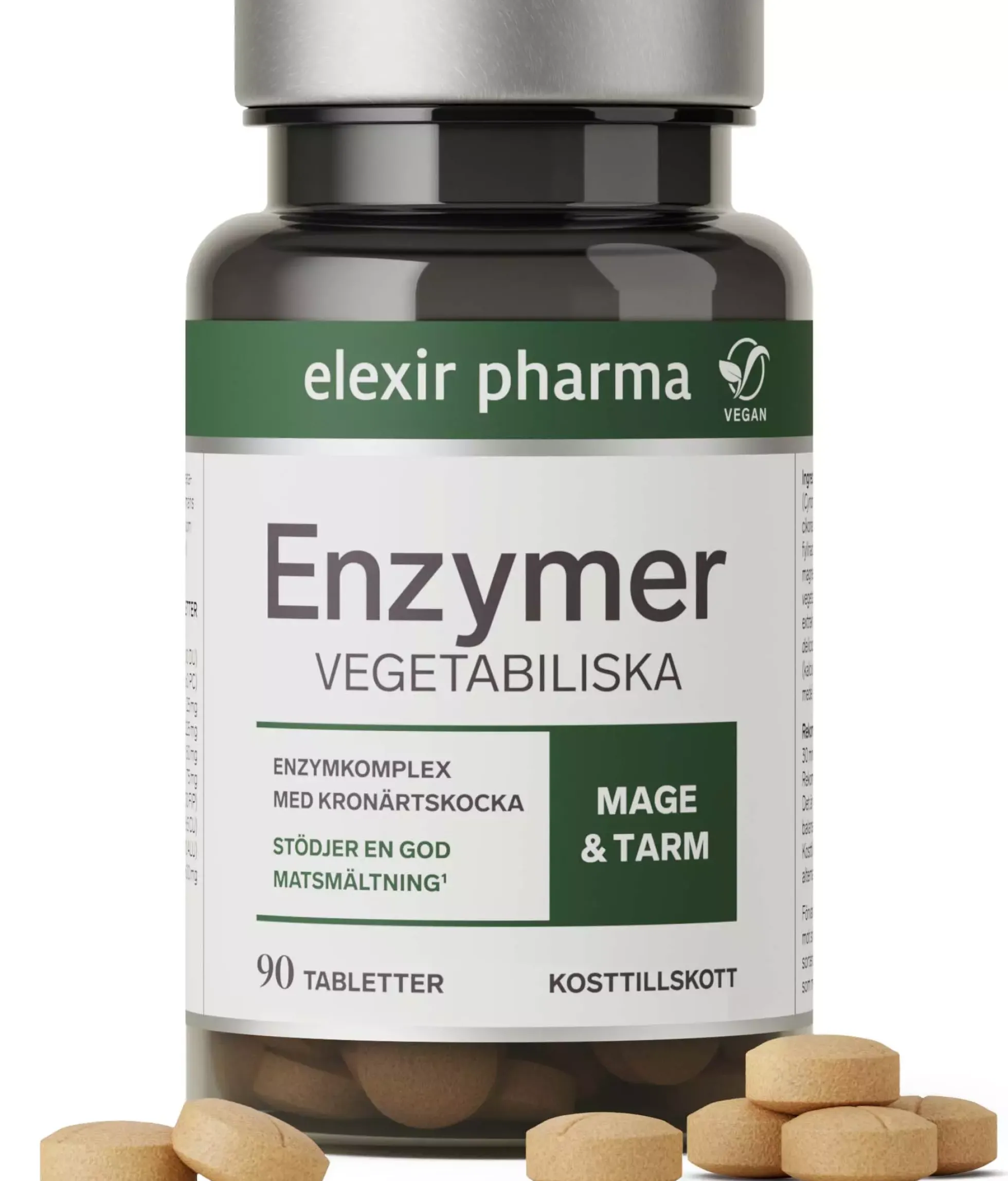 Elexir Pharma Enzymer 90 st