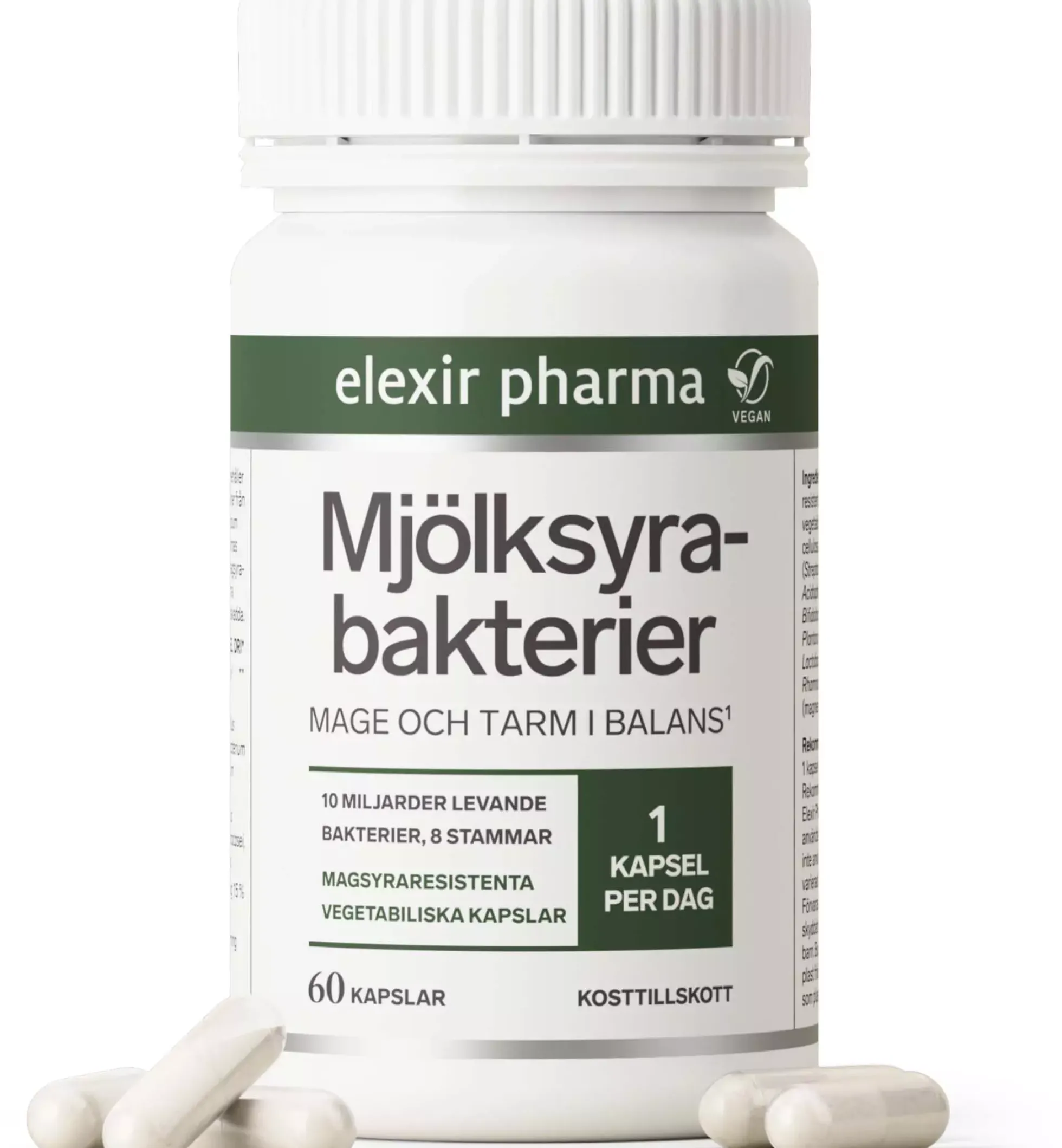Elexir Pharma Mjölksyrabakterier 60 st