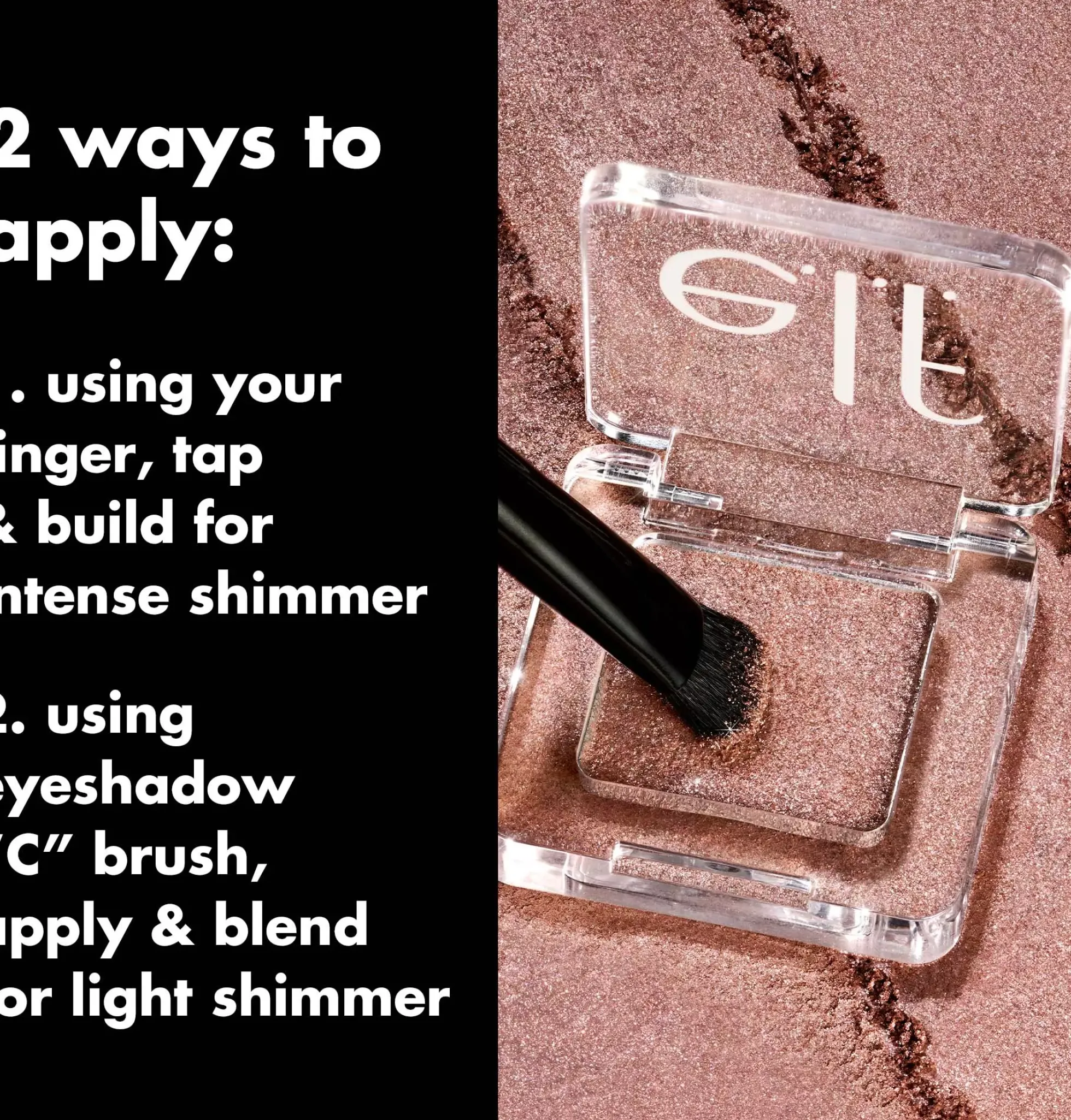 e.l.f. Fine as Fleck Glitter Eyeshadow Champagne Showers