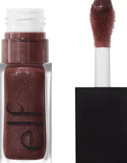 e.l.f. Glow Reviver Plumping Lip Oil Espresso Tonic
