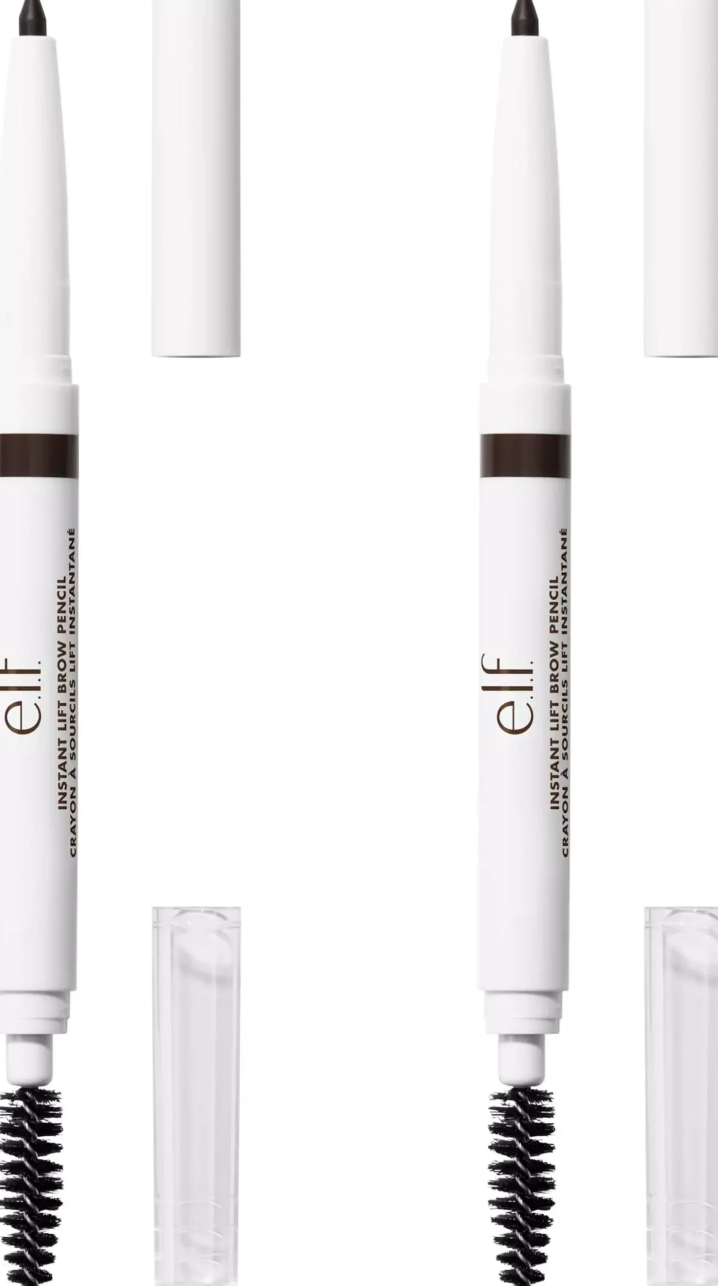 e.l.f. Instant Lift Brow Pencil 2-Pack Deep Brown