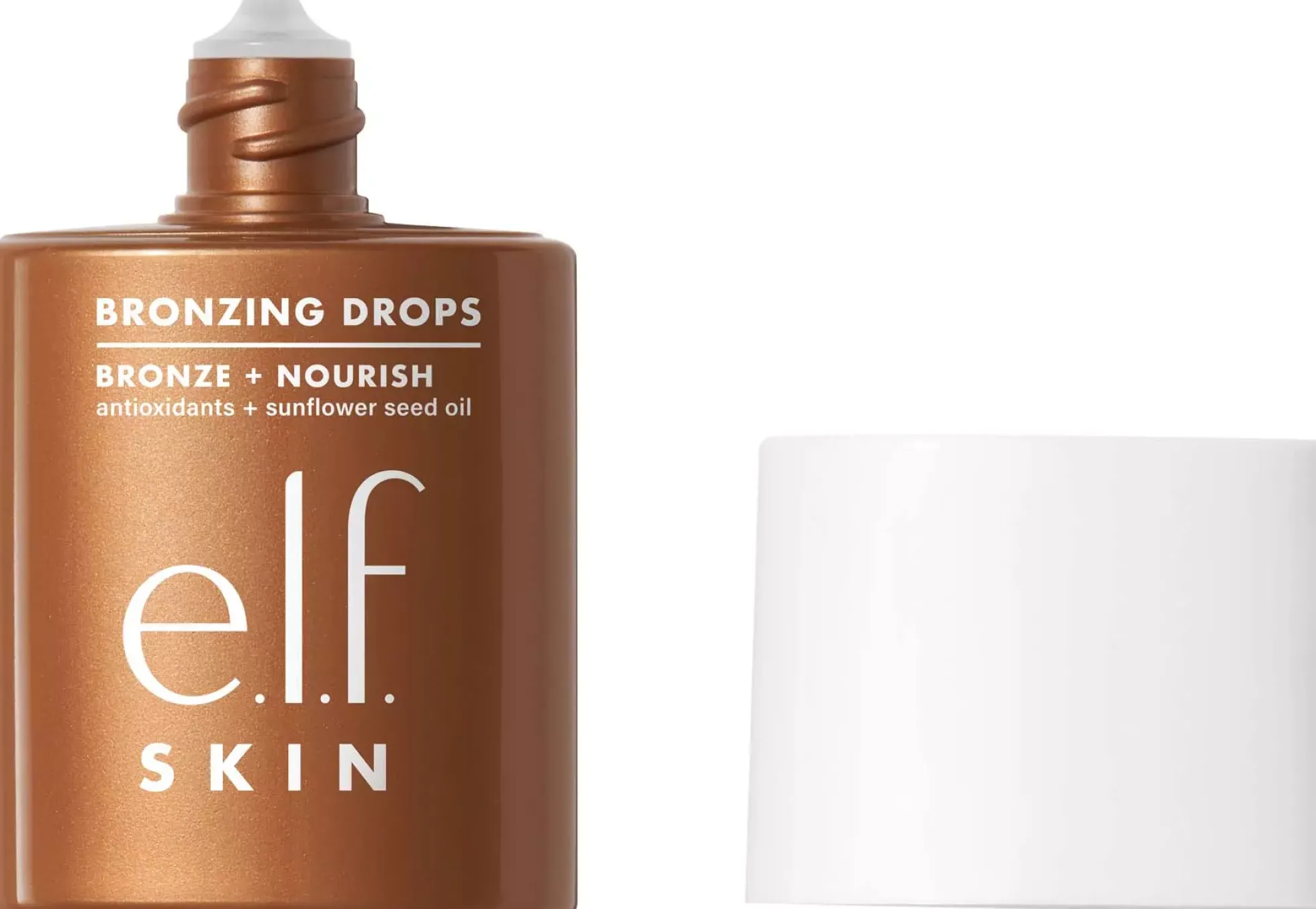 e.l.f. No Ray, All Slay Bronzing Drops Pure Gold
