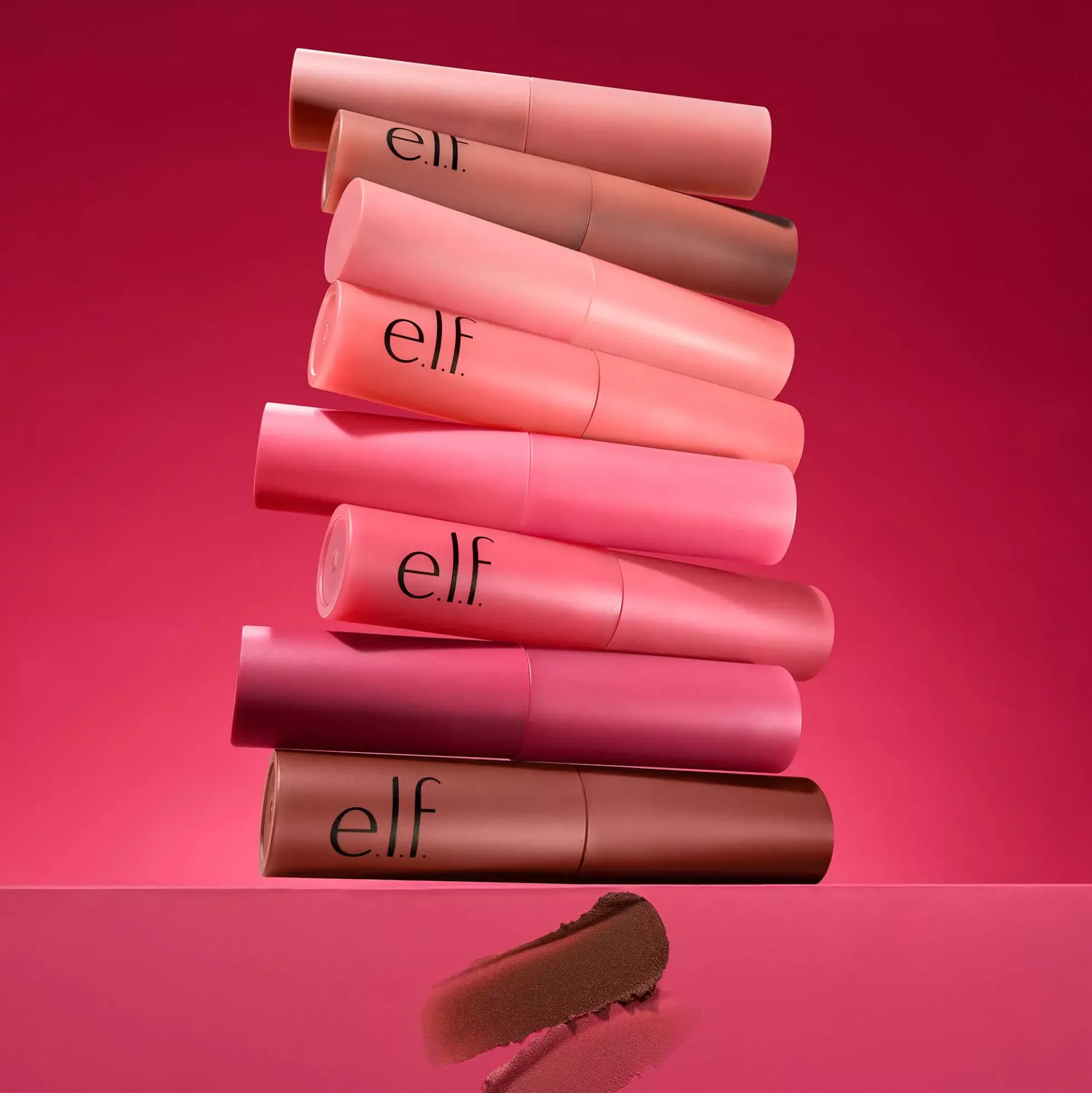 e.l.f. So Blurreal Lip & Cheek Whip Fudge Around