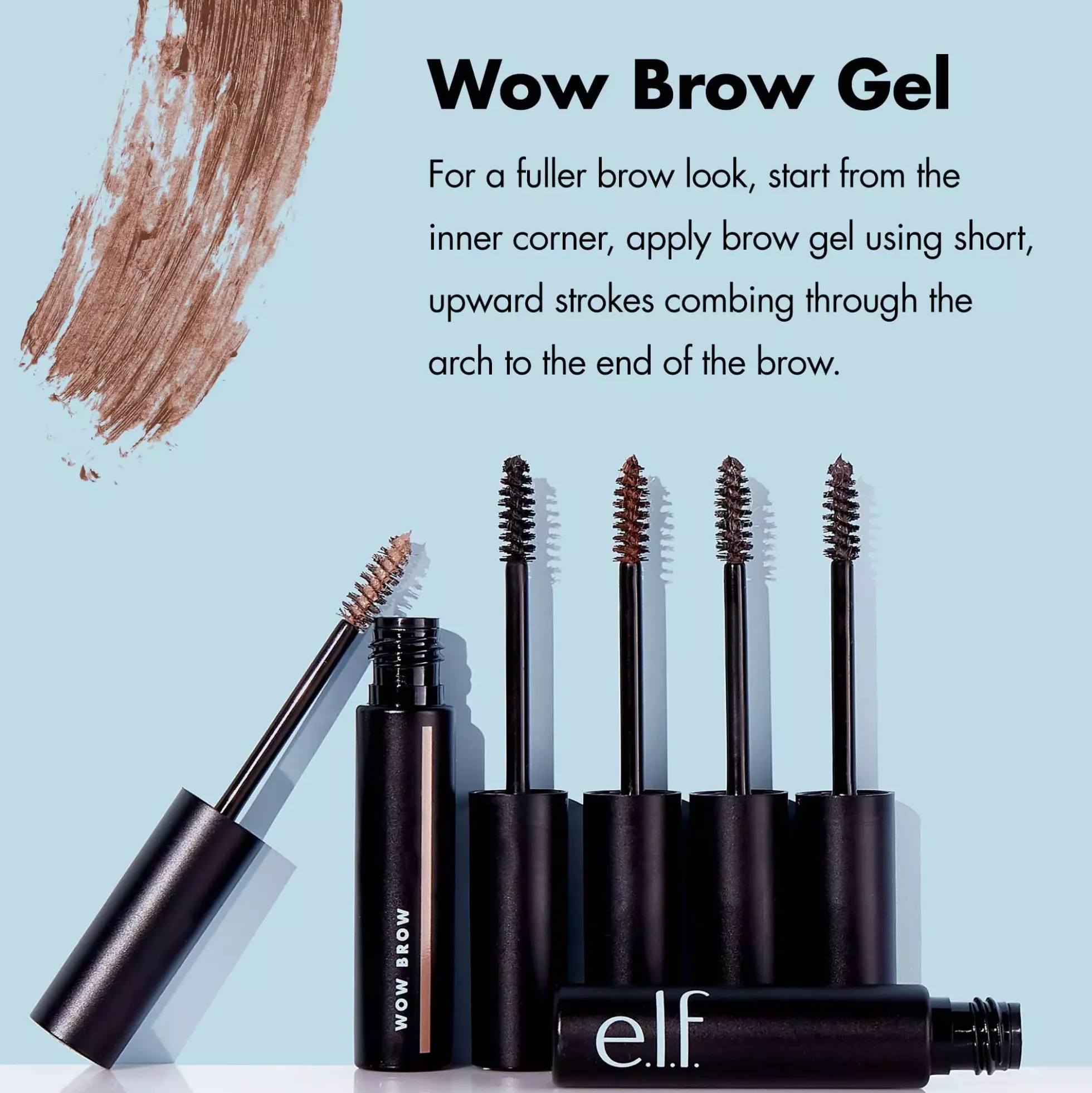 e.l.f. Wow Brow Gel Neutral Brown