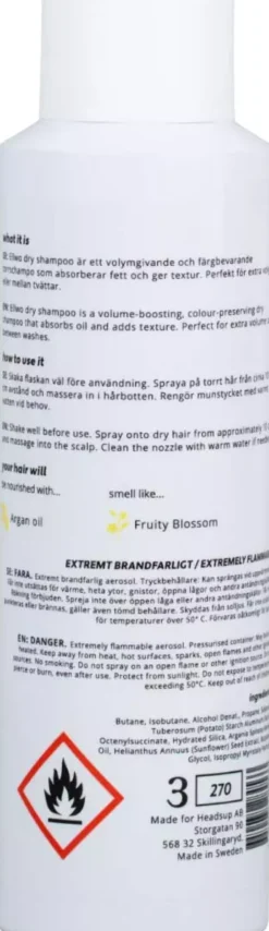 Ellwo Professional Dry Shampoo 200 ml