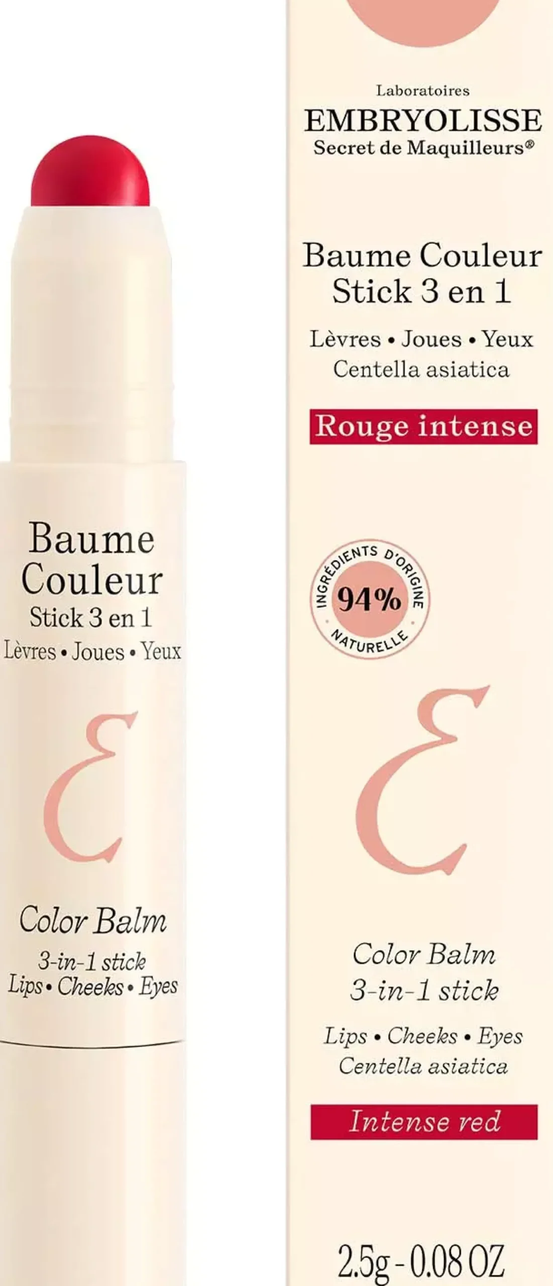 Embryolisse Color Balm 3-In-1 Stick Mocha