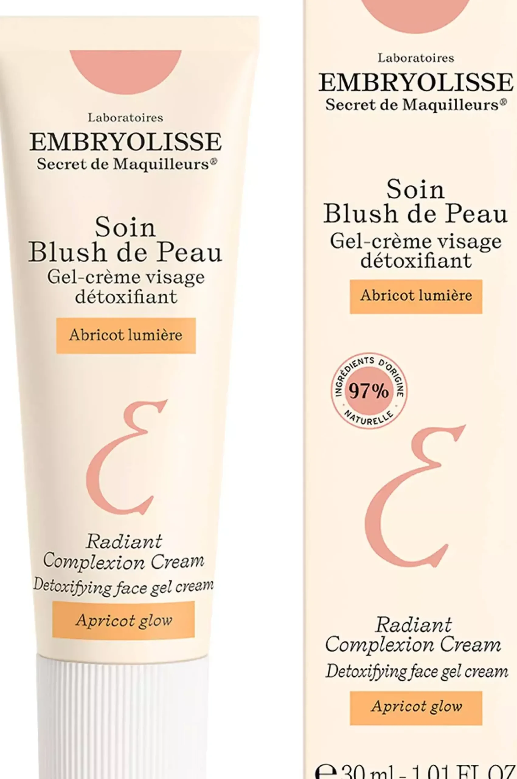 Embryolisse Radiant Complexion Cream Apricot Glow 30 ml