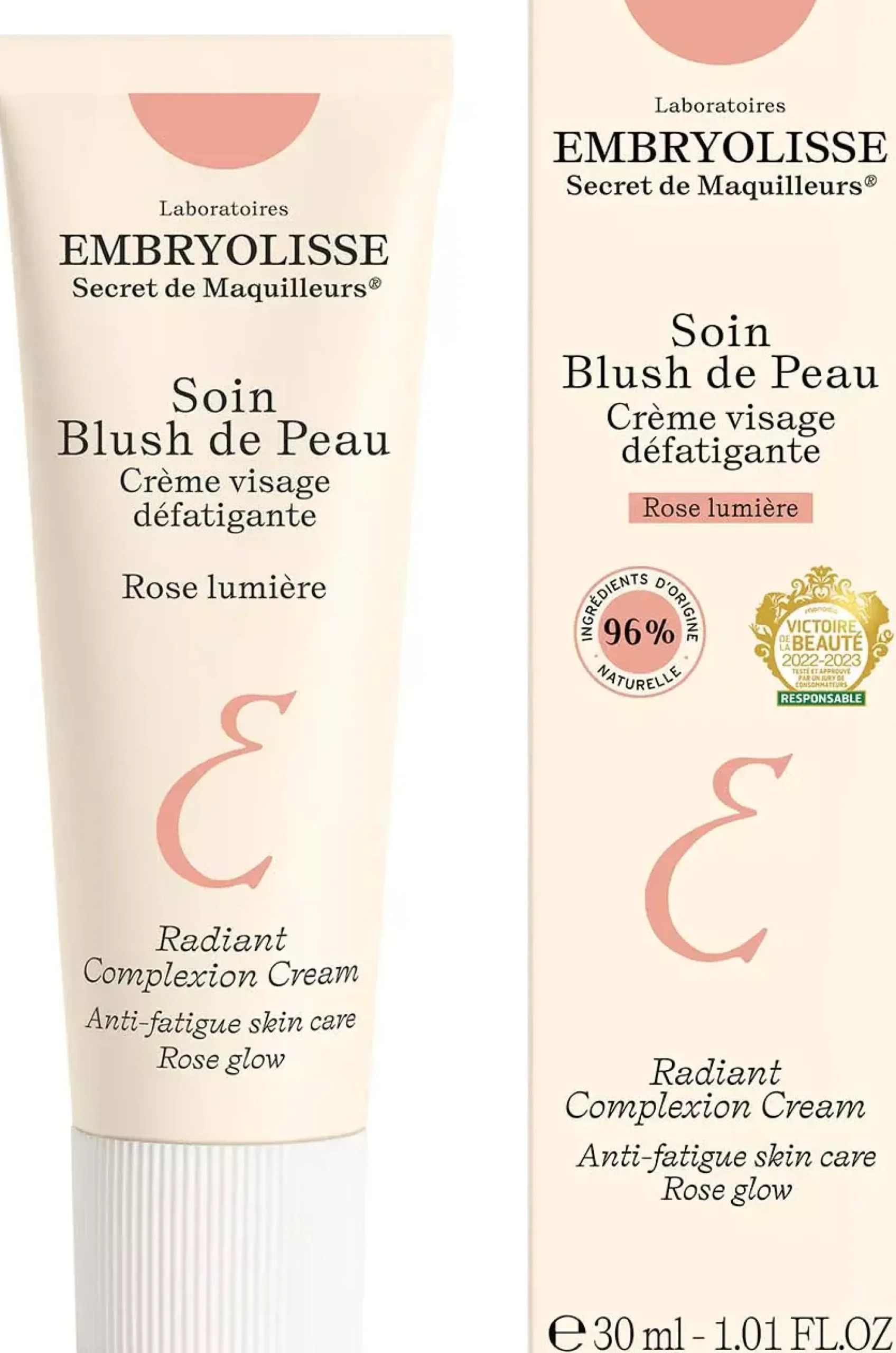 Embryolisse Radiant Complexion Cream Pink 30 ml