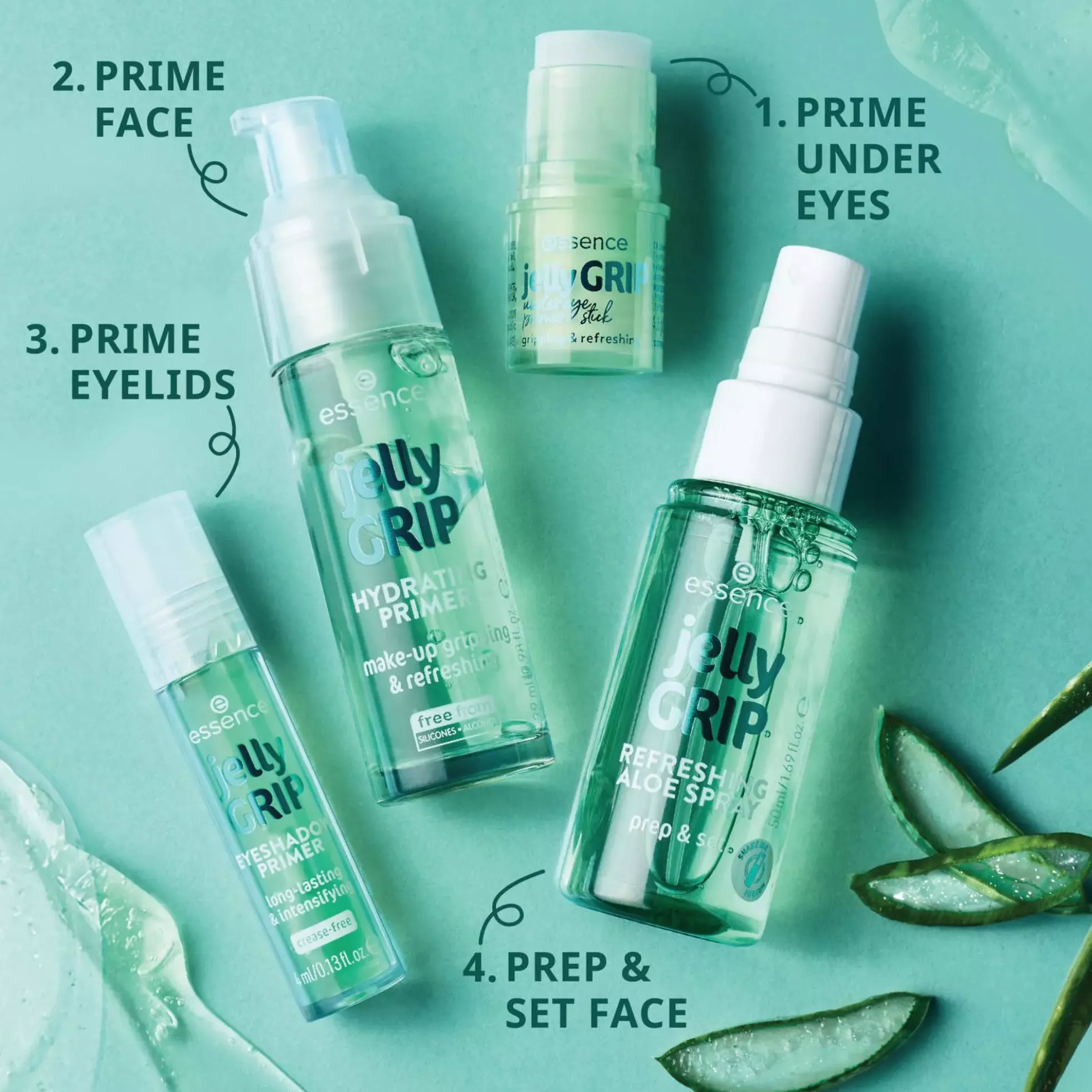 essence Jelly Grip Refreshing Aloe Spray 50 ml