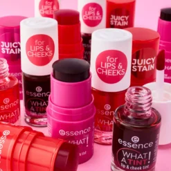 essence What A Tint! Lip & Cheek Tint 01 Kiss From A Rose