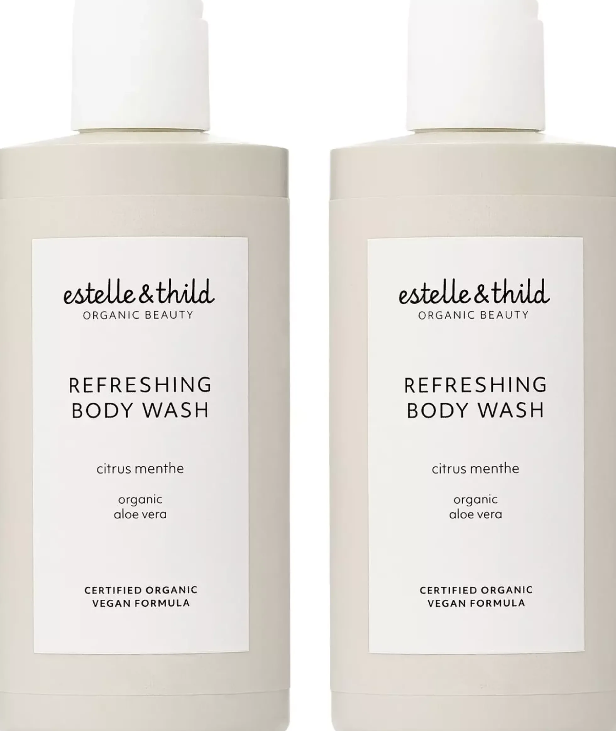 Estelle&Thild Organic BeautyCitrus Menthe Refreshing Body Wash 2 x 200 ml
