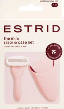 Estrid Mini Razor & Case Set Bloom
