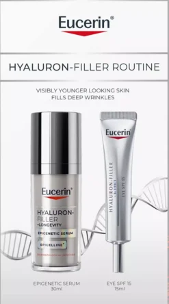 EucerinHyaluron-Filler +Elastictiy Serum + Eye Creme Gift Set