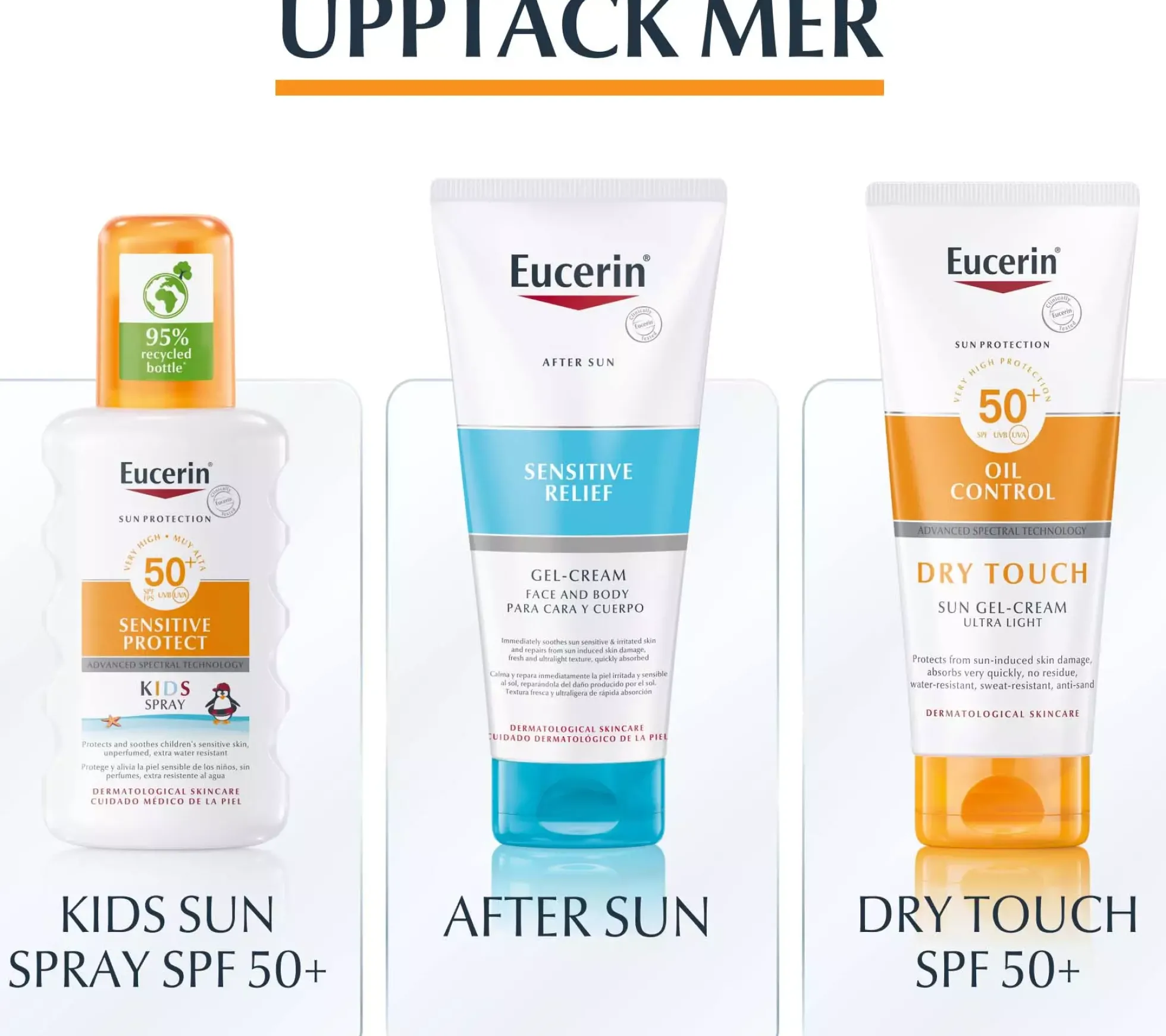 EucerinHYALURON-FILLER + ELASTICITY Oil Control Sun Gel-Cream SPF50+ 50 ml