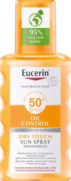 EucerinSun Spray Transparent Spf50+ 200 ml
