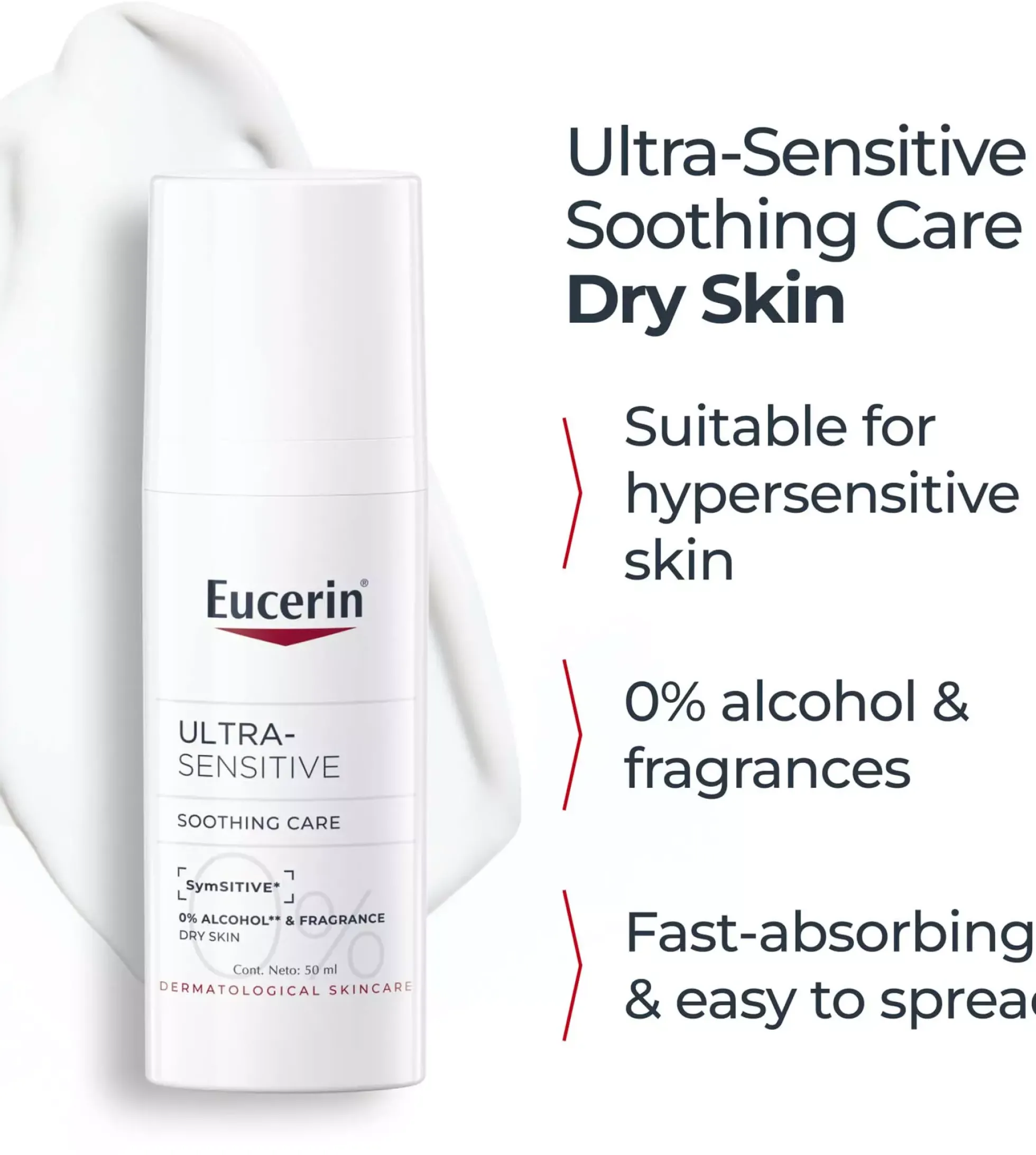 EucerinUltraSensitive Soothing Care Dry Skin 50 ml