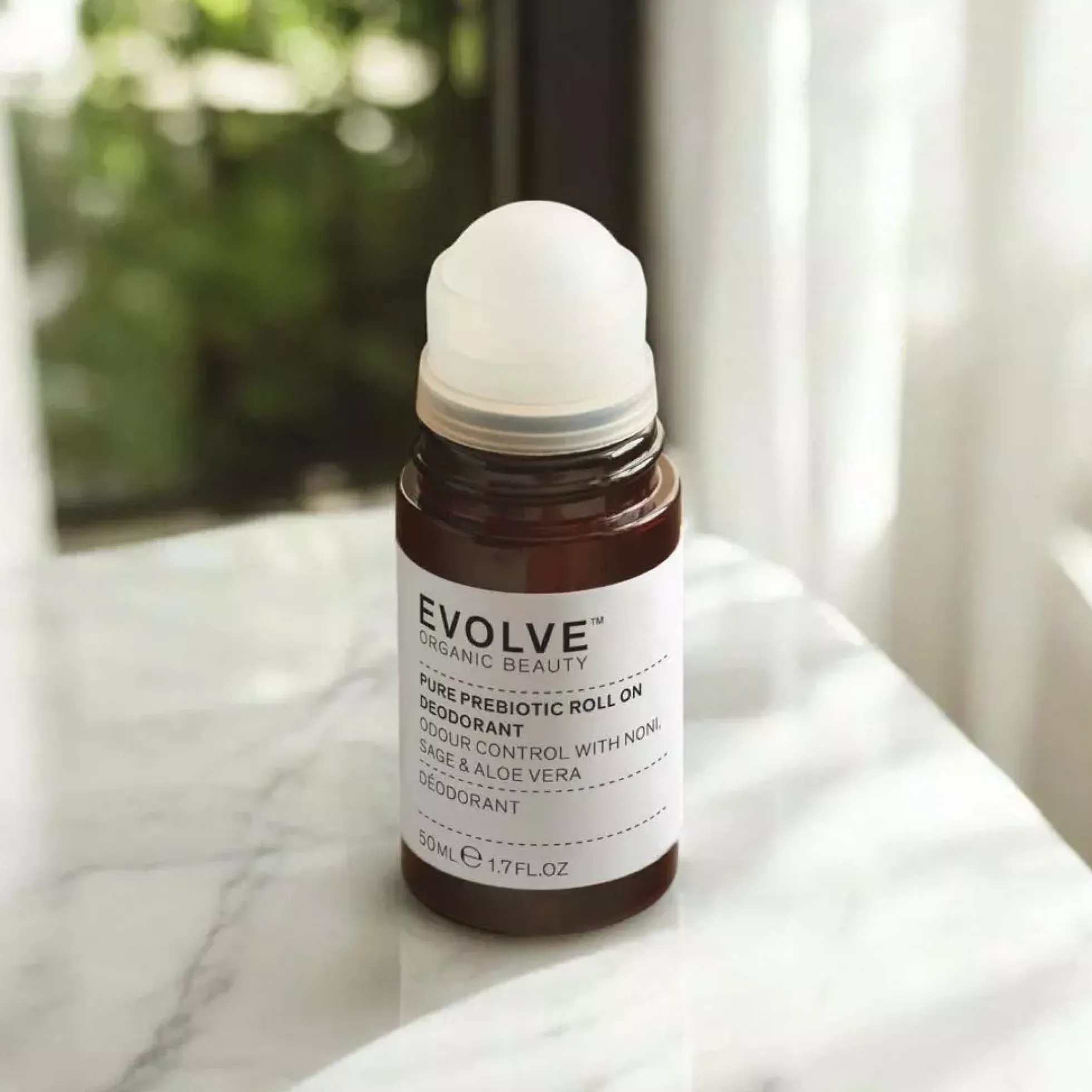 Evolve Organic Beauty Pure Prebiotic Roll On Deodorant 50 ml