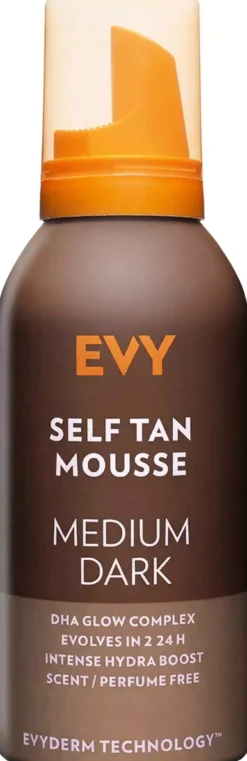 EVY Selftan Face And Body Mousse Medium/Dark 150 ml