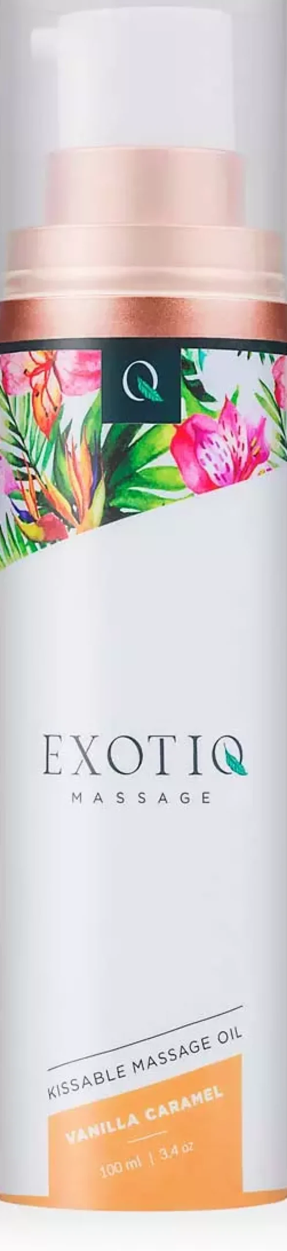 Exotiq Kissable Massage Oil Vanilla Caramel 100 ml