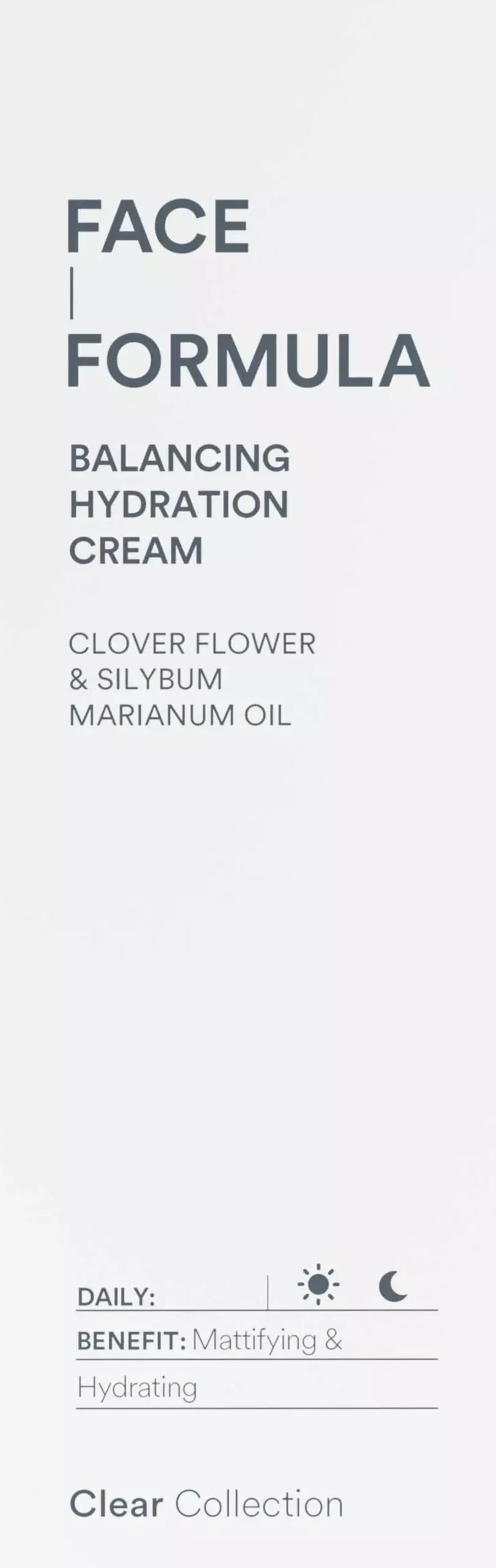 Face Formula Balancing Hydration Cream 60 ml