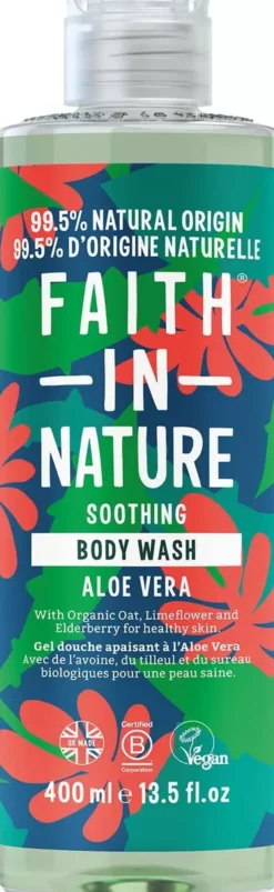 Faith in Nature Body Wash Aloe Vera 400 ml