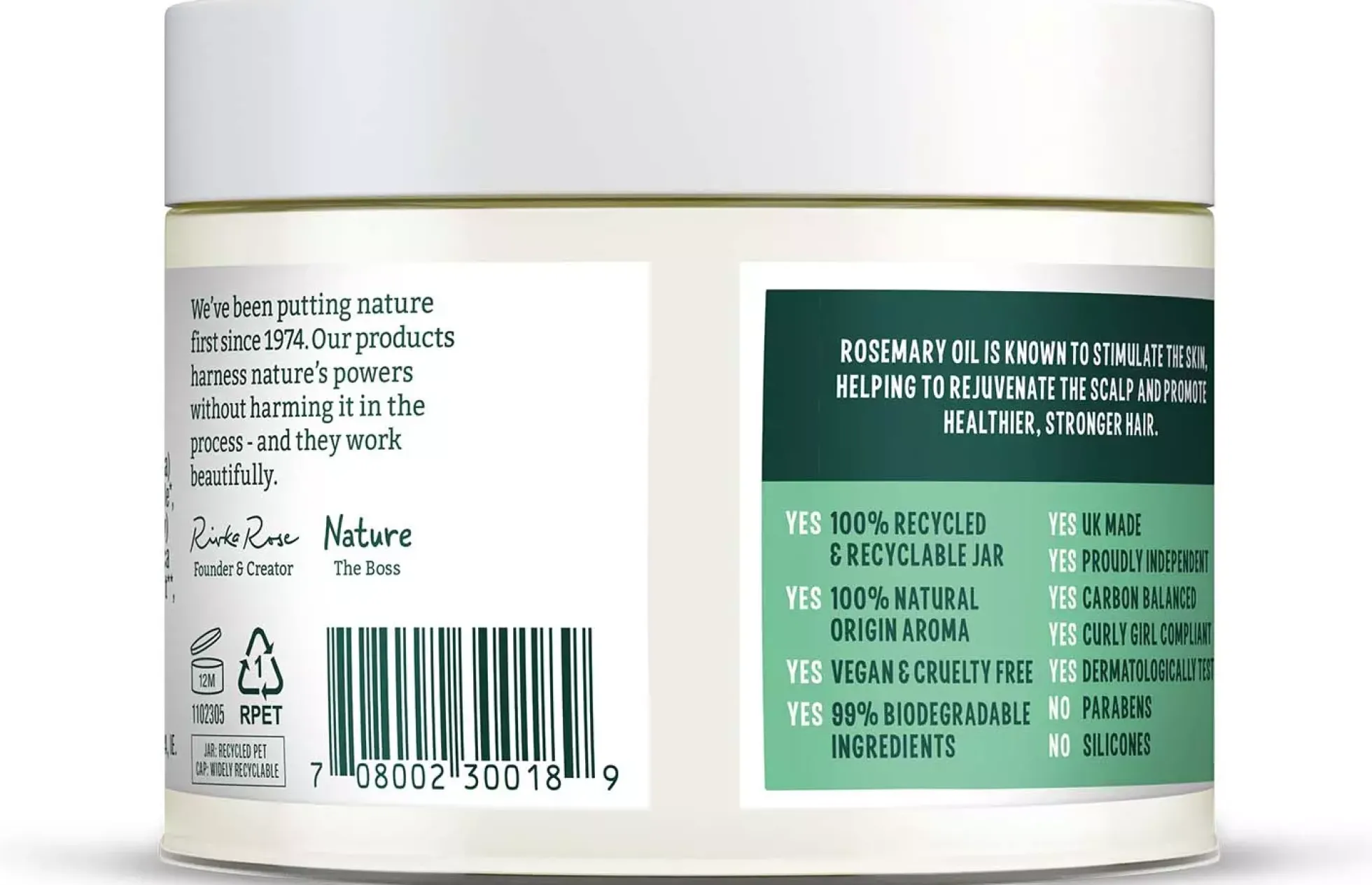 Faith in Nature Hair Mask Rosemary Stimulating 300 ml