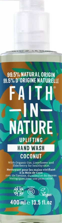 Faith in Nature Hand Wash Coconut 400 ml