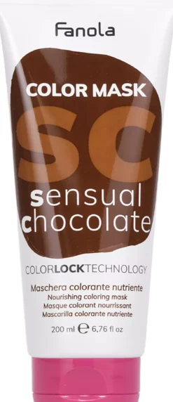 Fanola Color Mask Nourishing Colouring Mask Total Black