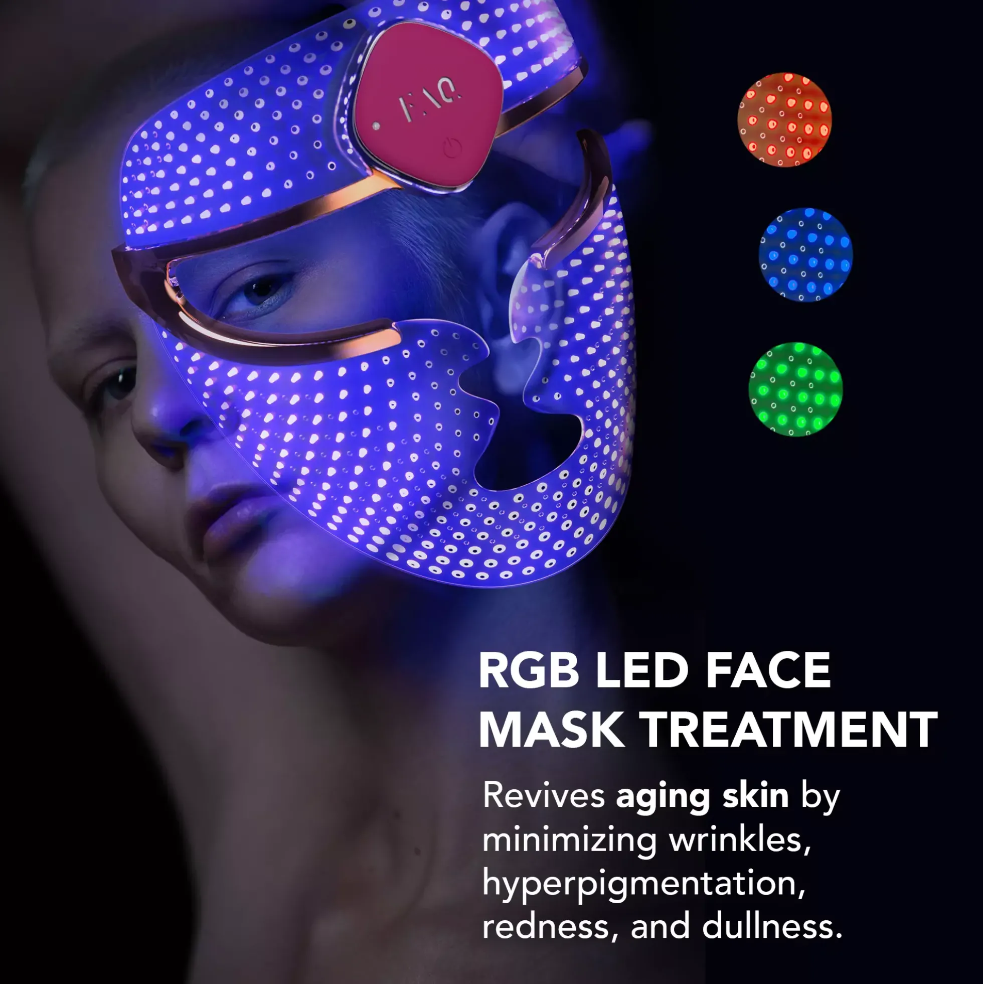 FAQ Swiss FAQ™ 201 RGB LED Face Mask