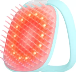 FOREOFLIP LED Detangling Hairbrush Artic Blue