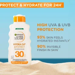 GarnierAmbre Solaire Hydra 24H Protect Sun Protecting Milk SPF30 175 ml