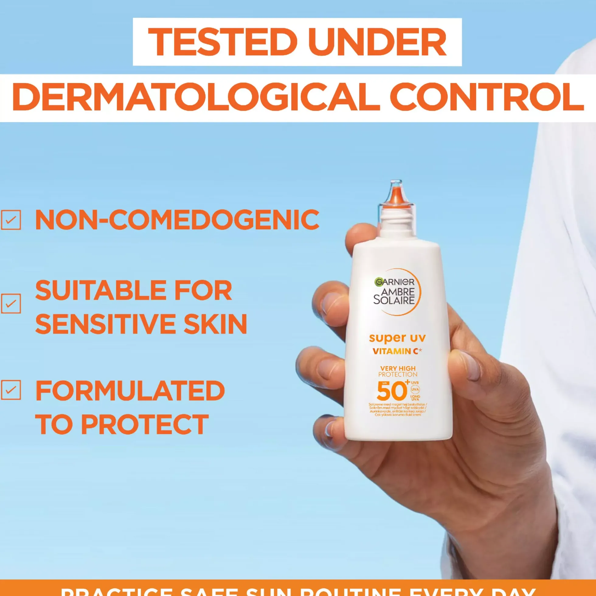 GarnierAmbre Solaire Super UV Vitamin C Very High Protection SPF50+ 40 ml