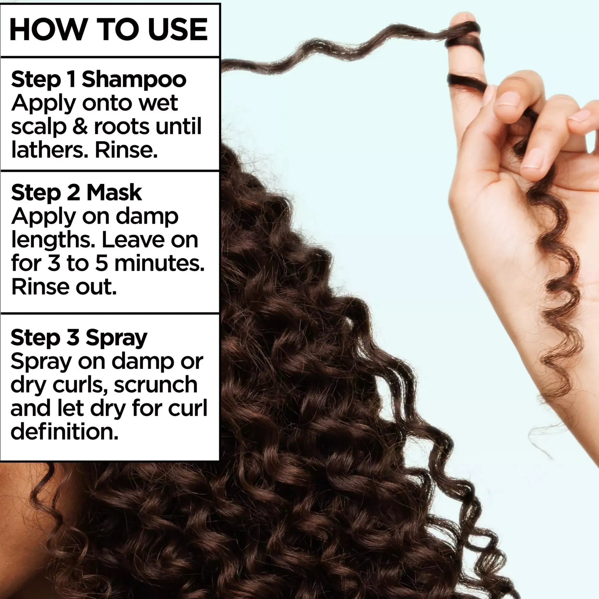 GarnierFructis Method For Curls Hair Mask 370 ml