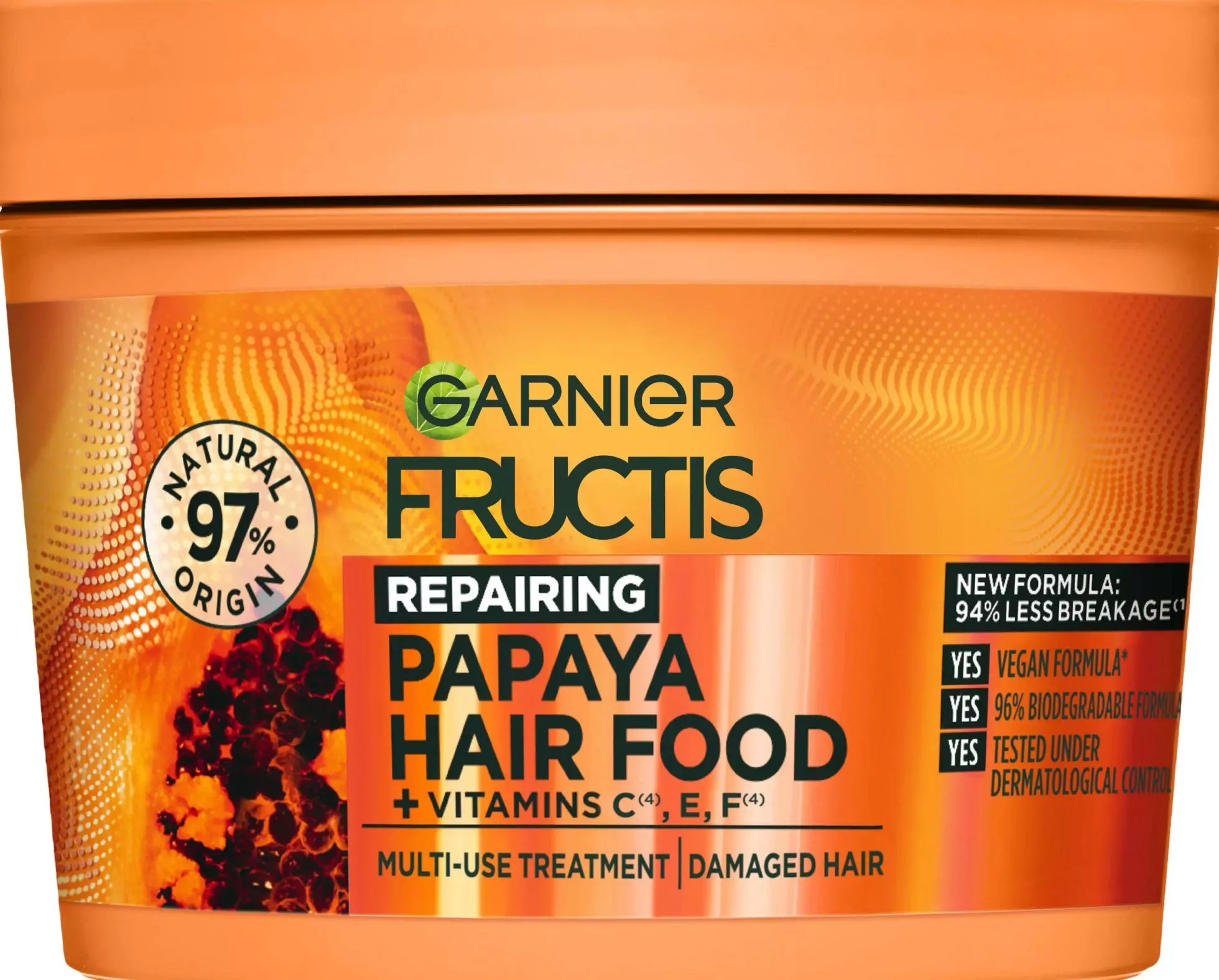 GarnierFructis Papaya Hair Food Repairing Multi-Use Treatment 400 ml