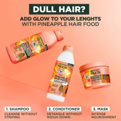 GarnierFructis Pineapple Hair Food Glowing Lengths Multi-Use Treatment 400 ml