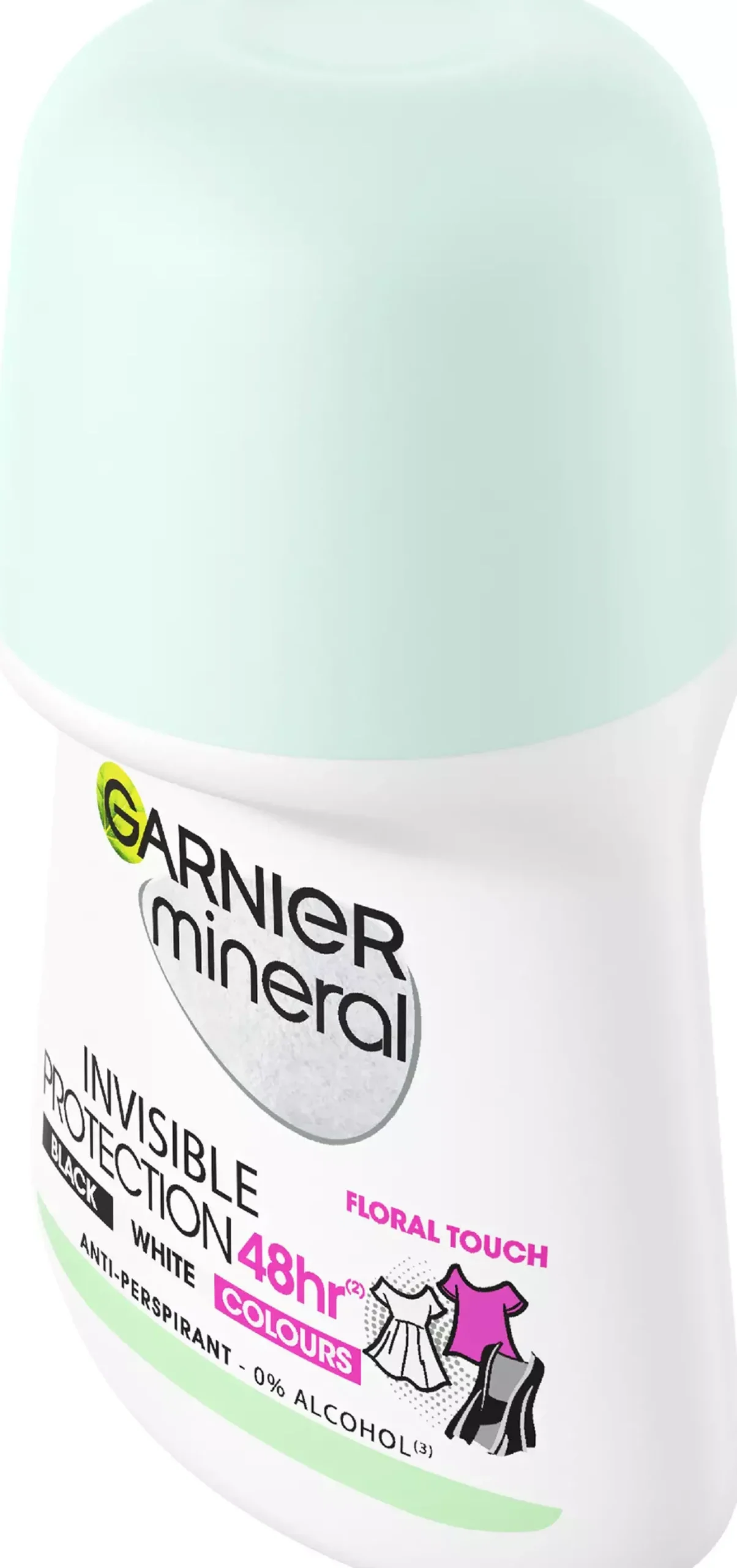 Garnier Invisible BlackWhiteColours 48hr Roll-on 50 ml